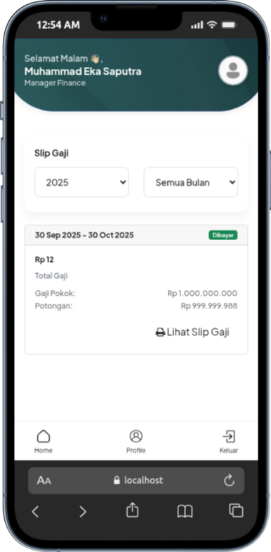 Mobile Payroll App