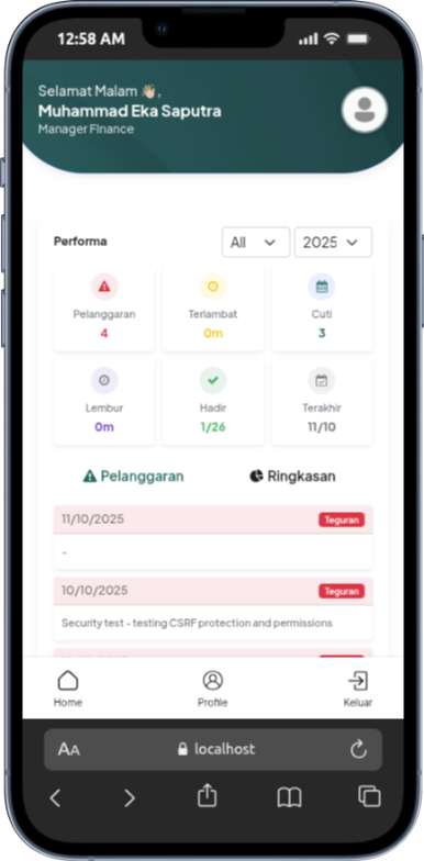 Mobile Analytics App